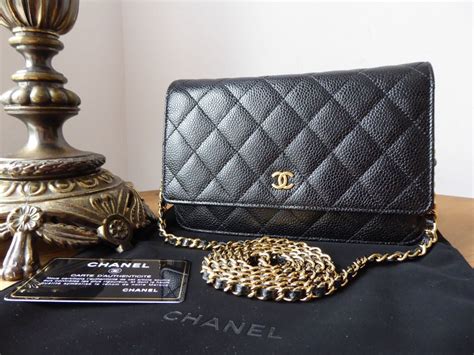 chanel woc caviar 2022|Chanel Black Quilted Caviar WOC Wallet On Chain Gold .